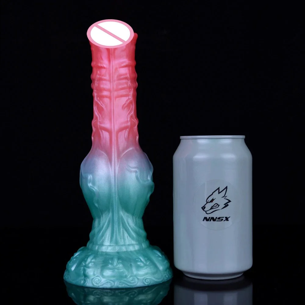 Fantasy Sex Toys with Big Knot Huge Dildo Silicone Monster Dildo with Strong Suction Cup Anal Adult Toys for Women Men