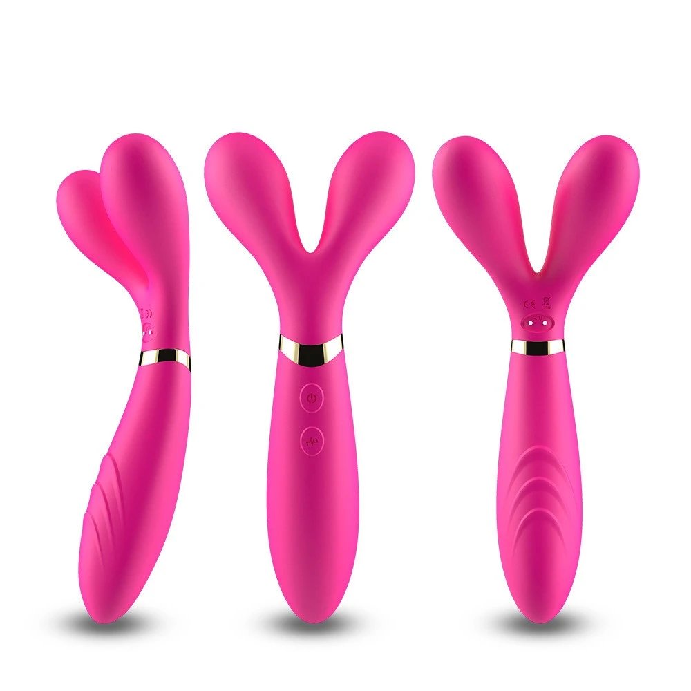 Women's Rabbit Stick Silicone Clitoral Sucking Vibrator Stimulator USB Power G-Spot Licking Tongue Vibrator Sex Toy