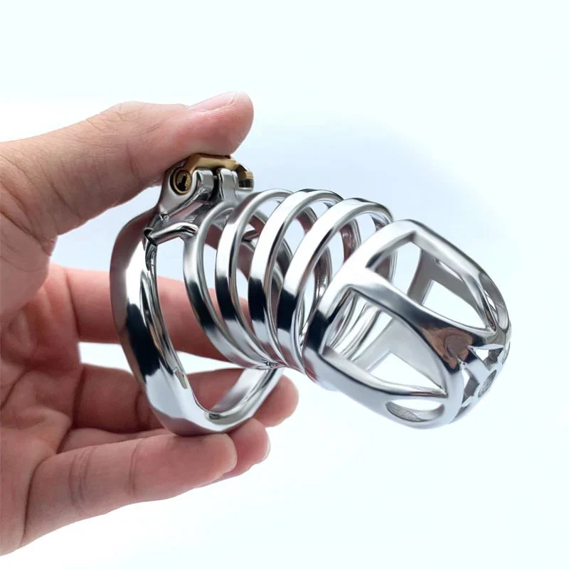77C High Quality Sex Toy Long Male Chastity Cage Cock Cage for Man
