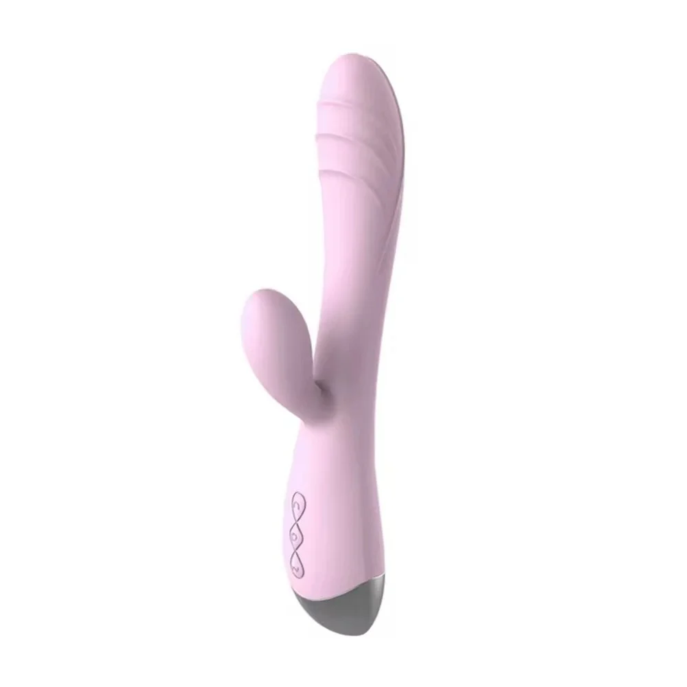Vibrating Double-Headed AV Stick Female Orgasm Masturbator Strong Shock Massage for Female Masturbation
