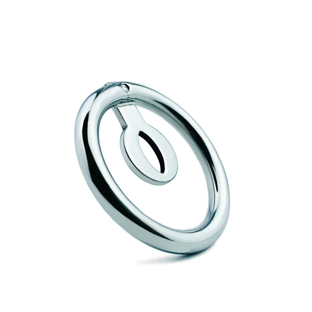 Adult Store Mini Man Chastity Device Lock Metal Cock Cage Penis Ring Lock for Male