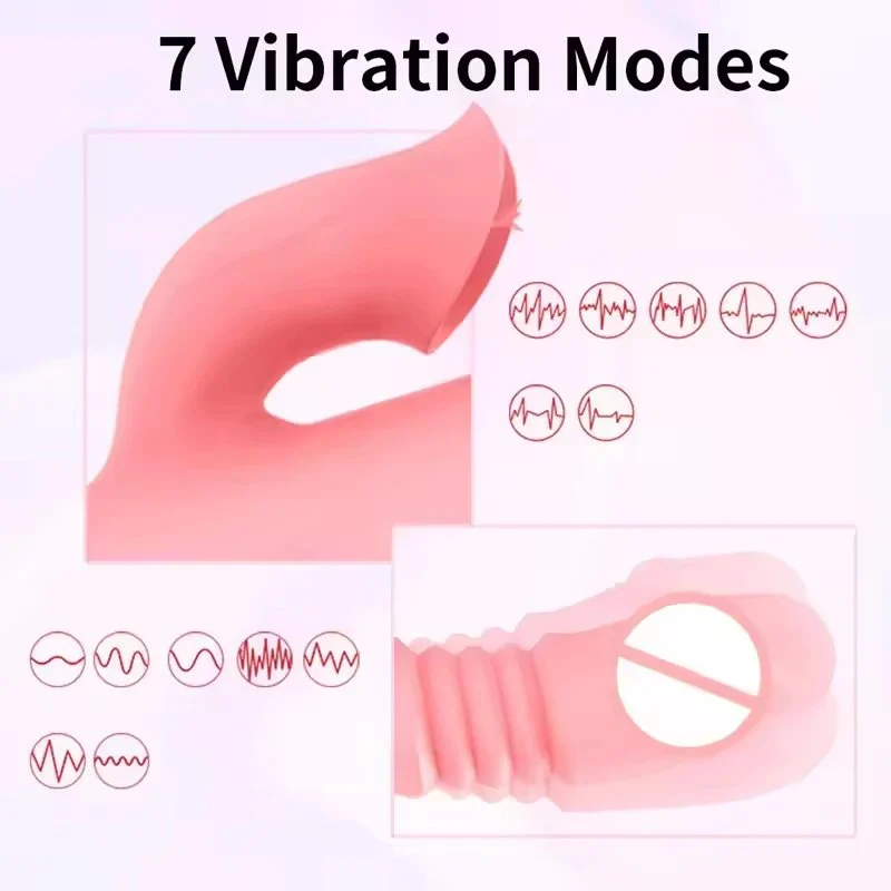 USB Rechargeable Multi-Function Women's Sex Machine G-Spot Vibrator Heated Stretchable Dildo Clit Rotate Stroke Clit Rotate