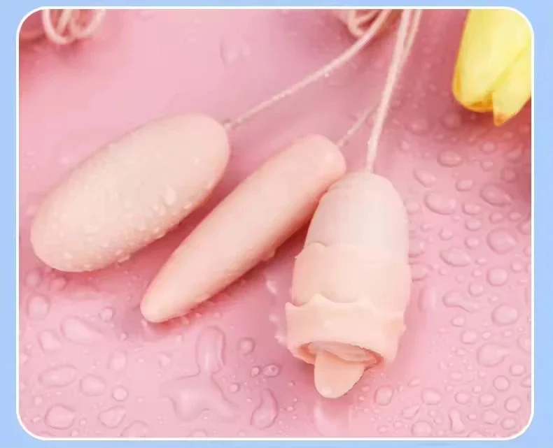 Vibrating for -20-Frequency Eco-Friendly Silicone Masturbation Massager Waterproof Lasts for 2 Hours USB Charging Easy Clean