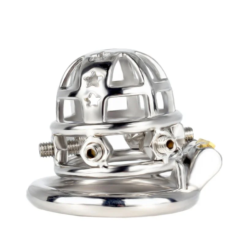 Cock Cage Metal House Chastity Devices Domination Couple Fetish Male Chastity Strict Cock Cage Harness