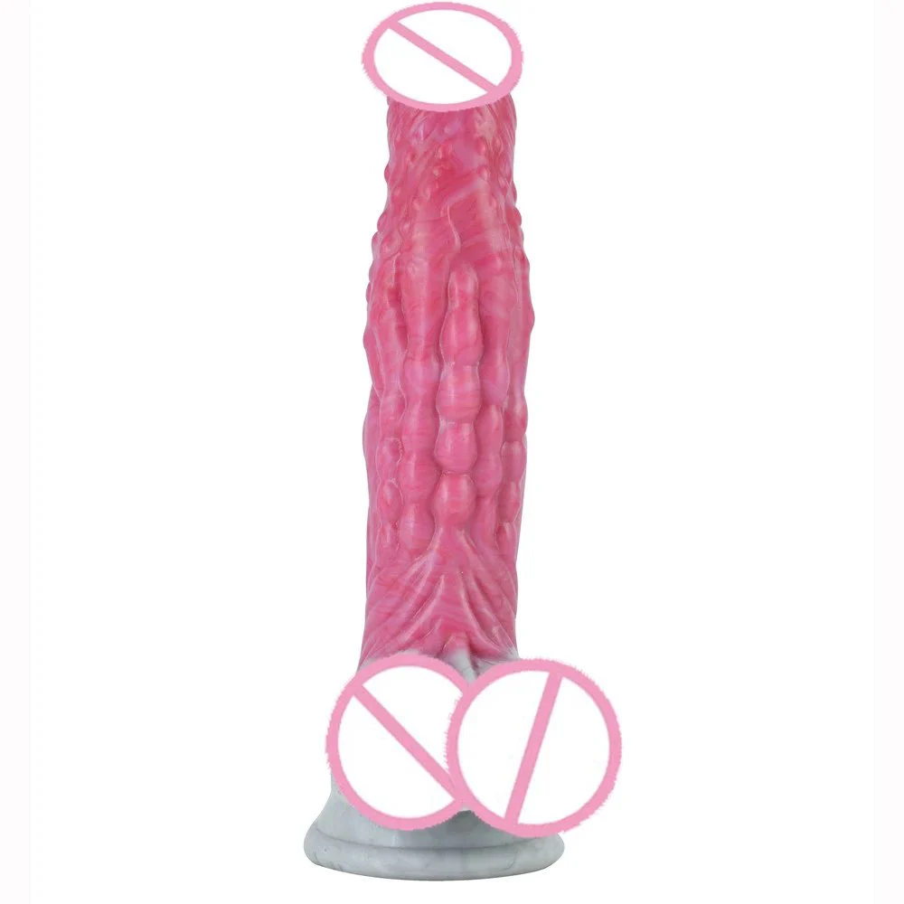 8 Inch Medical Silicone G-spot Realistic Soft Dildo with Big Large Dick for Women Cyber Animals Huge Penis