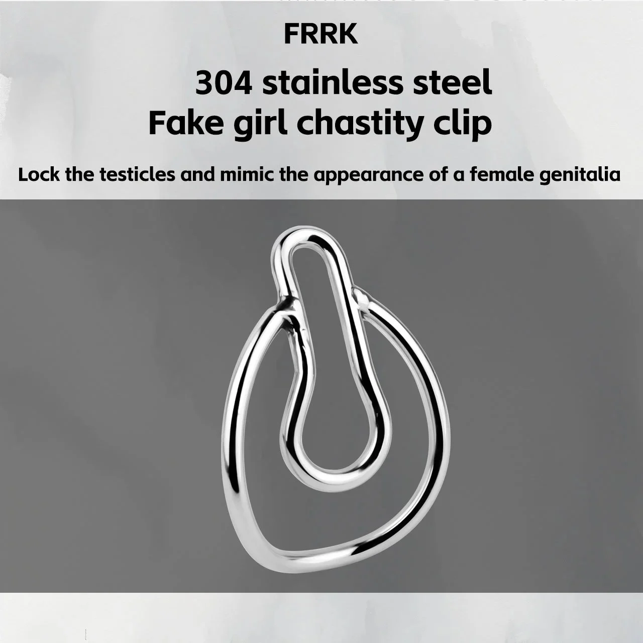Chastity Clip,Chastity Device Male Cock Cage, Chastity Device Sissy Penis Cage Male Trainer Chastity Cage Penis Exercise Sex Toy