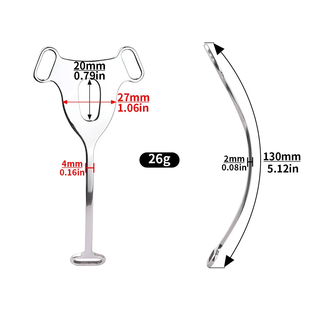 Clip Cage Men's Chastity Device Vaginal Chastity Lock Male Sissy Chastity Belt for Men Cock Cage Sex Toy