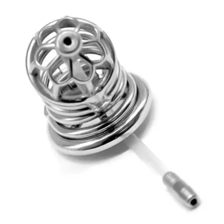 FRRK 5.2cm Man Chastity Cage Metal Lock Penis in Cage with Keyholder+clasp Male Chastity Device
