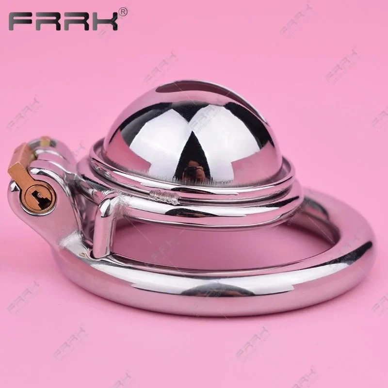 Hemisphere Male Chastity Cage Device with Urination Hole 40mm 45mm 50mm Penis Rings Adults Sex Products Toys