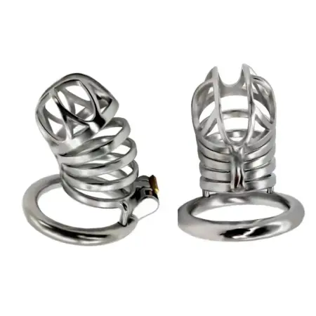 Stainless Steel Cock Cages Cage Chastity Cock Ring 4 Size Penis Ring Spiked Penis Cages Product