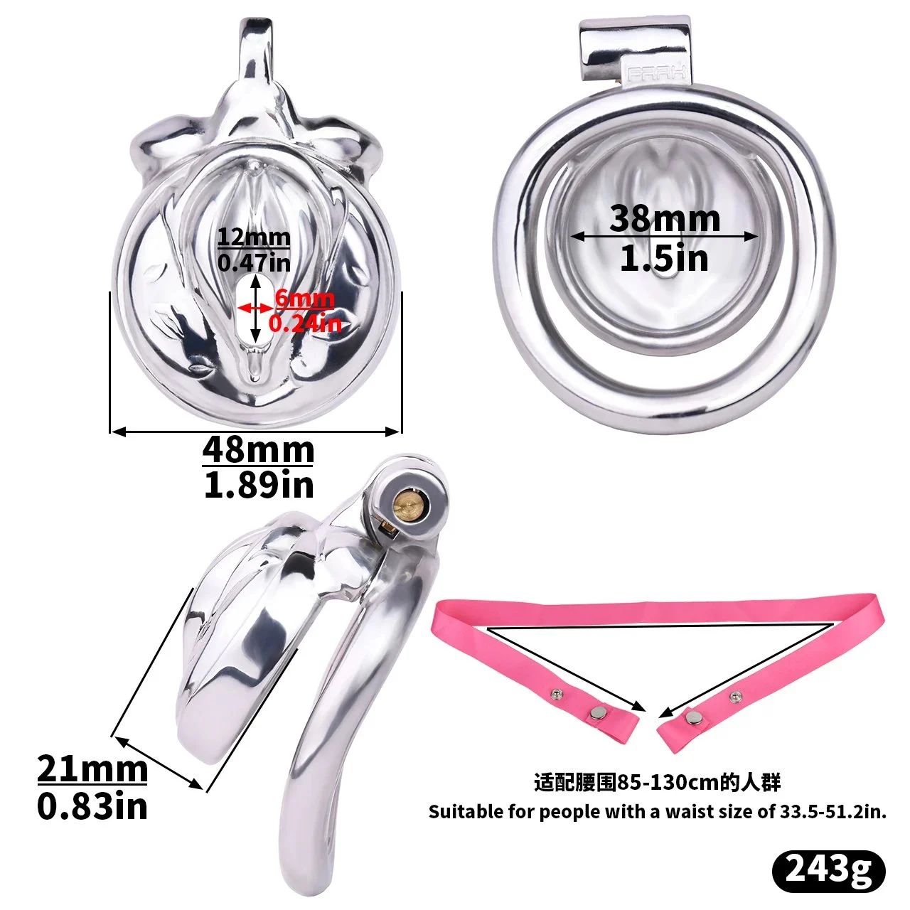 Sissy Chastity Belt,chastity Belts for Boys,Sissy Chastity Cage Inverted Chastity Devices,sissy Crossdressers Pussy Shape