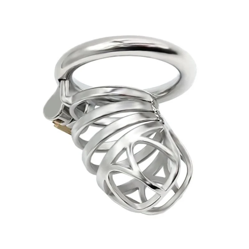 Male Chastity Cage Strap Chastity Device Penis Cage with Cock Rings Cock Cages for Men