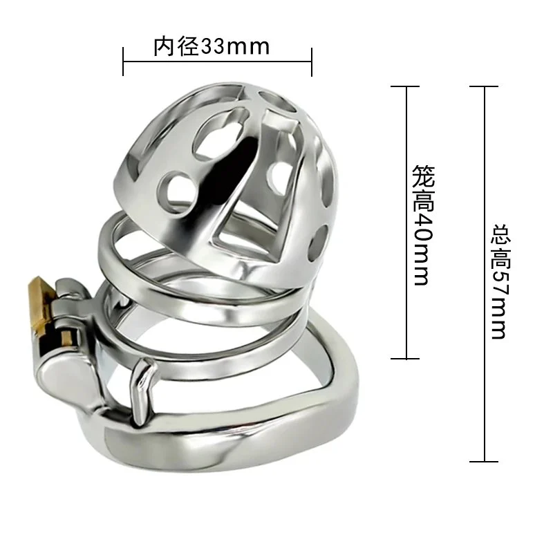 Cock Cages Delay Ejaculation Cock Cage With Penis Ring Fetish Sex Product for Men