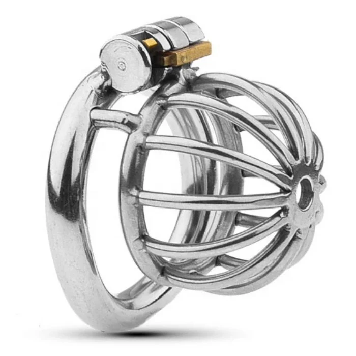 Male Chastity Device Adult Men's Cock Cage Anti-derailment Sex Toys