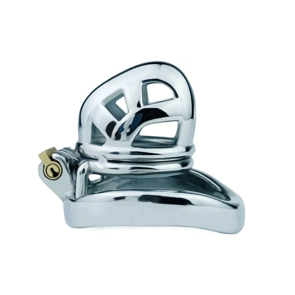 Lightweight Feeling Cobra Series Chastity Lock Cages Device for Men Metal Stainless Steel Adult Sex Toys