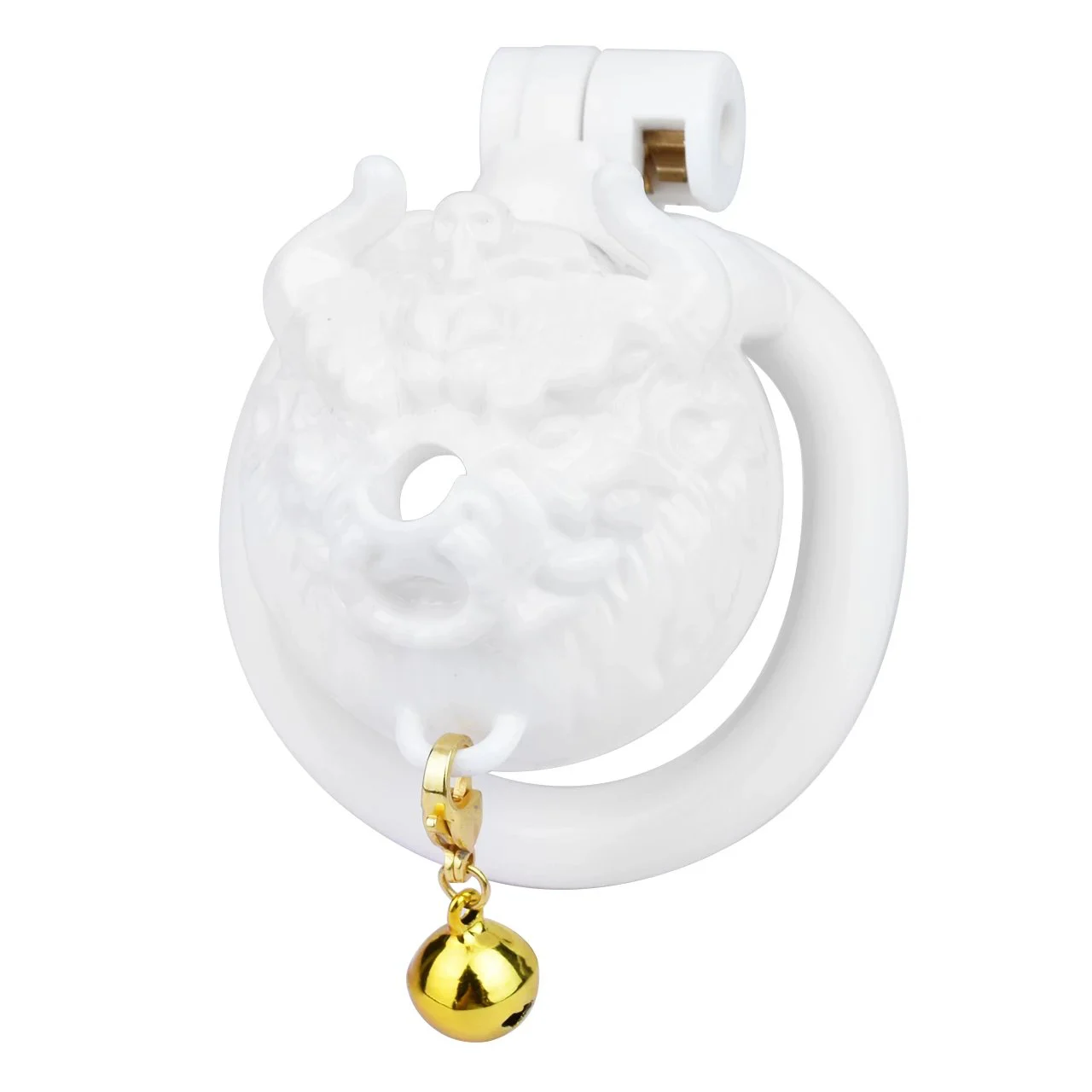 Little Bison Resin Chastity Lock for Men Wearable Sex Toys Penis Wear CB Lock Chastity Device Alternative Sex Products