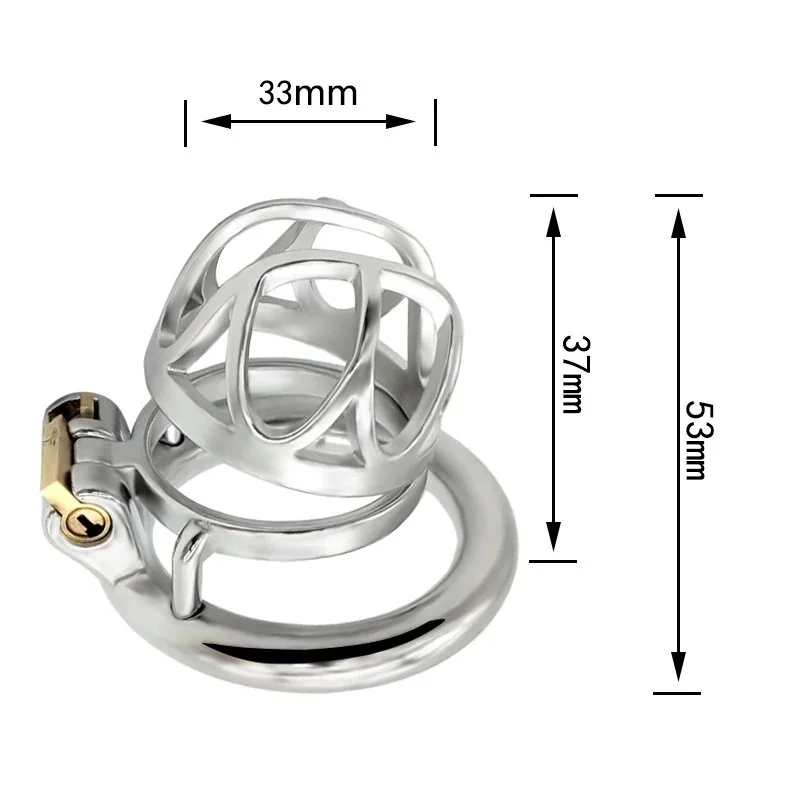 Small Short Sissy Penis Cage Chastity Devices for Male Sex Toy