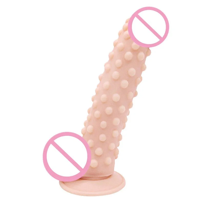 Female Masturbation Super Soft Big Sex Toy Dildo for Woman Realistic Corn Dildo Suction Cup