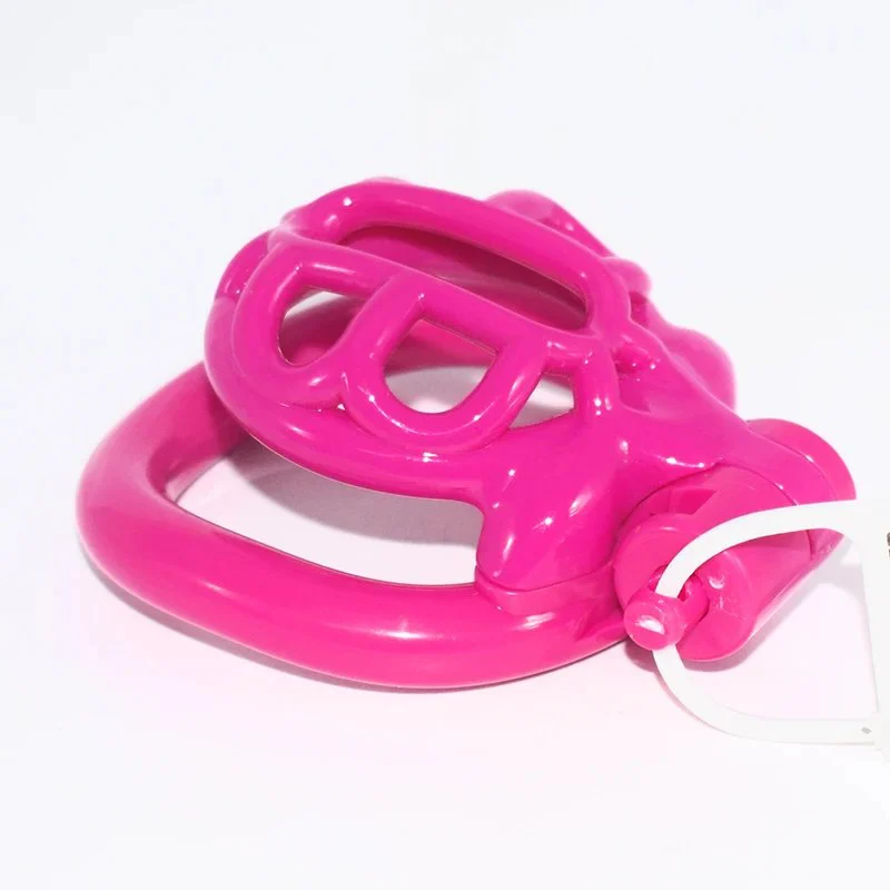 High Quality Resin Male Chastity Lock Plastic Cock Cage Device for Men Fetish Toys With Delay Ejaculation