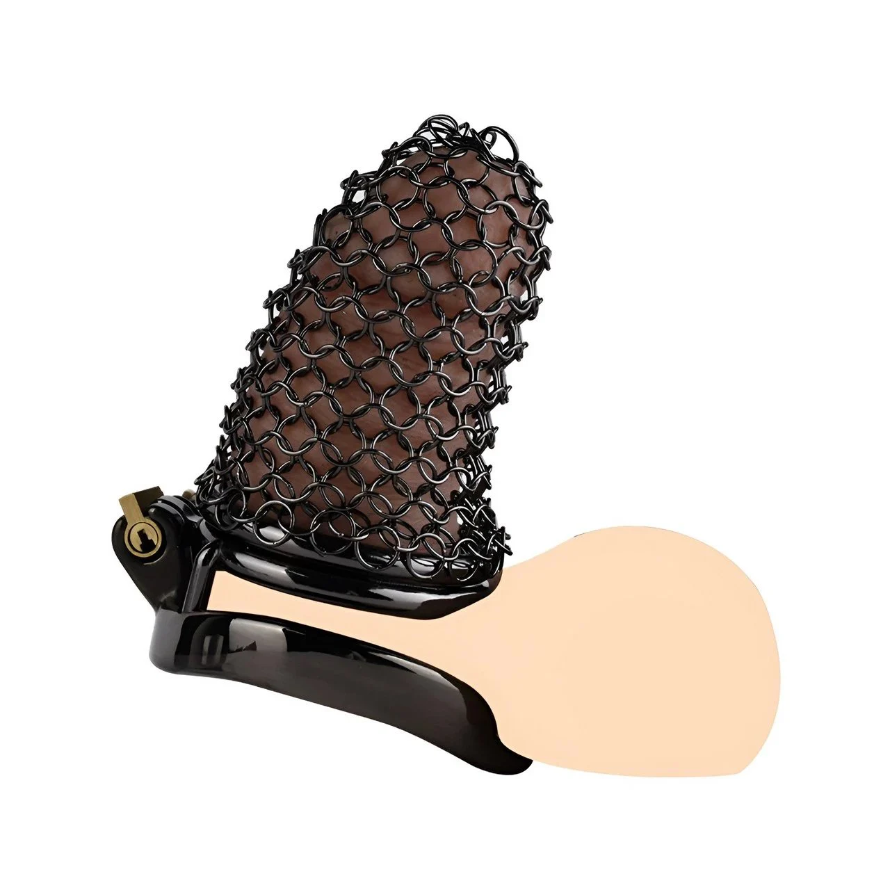 Hight Quality 304 Stainless Steel Bondage Cock Cages Net Sex Toy Chastity Device for Male