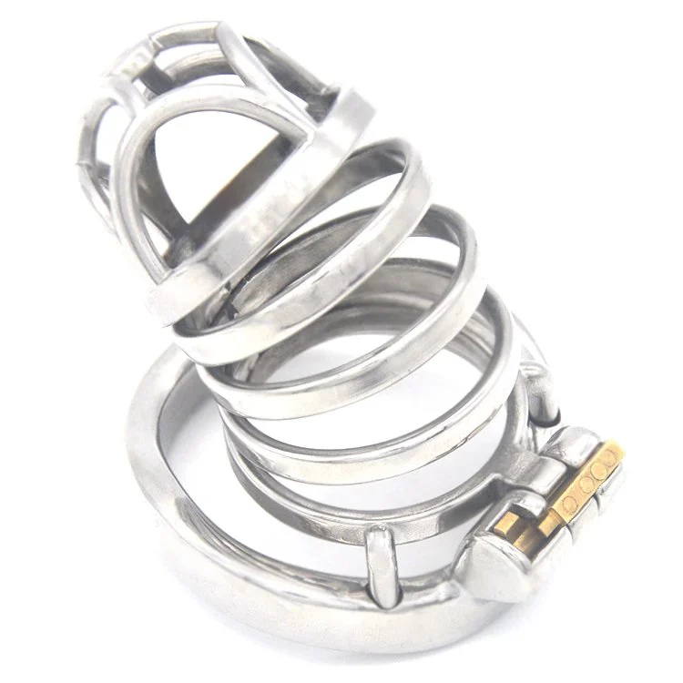 Permanent Chastity Cage Penis Cage Cock Sex Toys Metal Chastity Cage for Man
