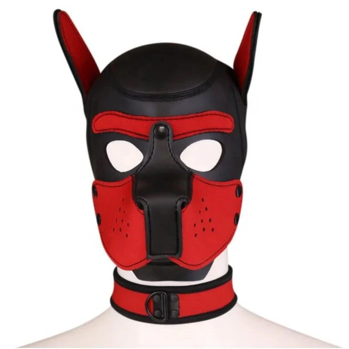 Adjustable Leather Neck Collar BDSM Sex Toys for Adult Men & Women Includes Whip Bondage Set for Role Play