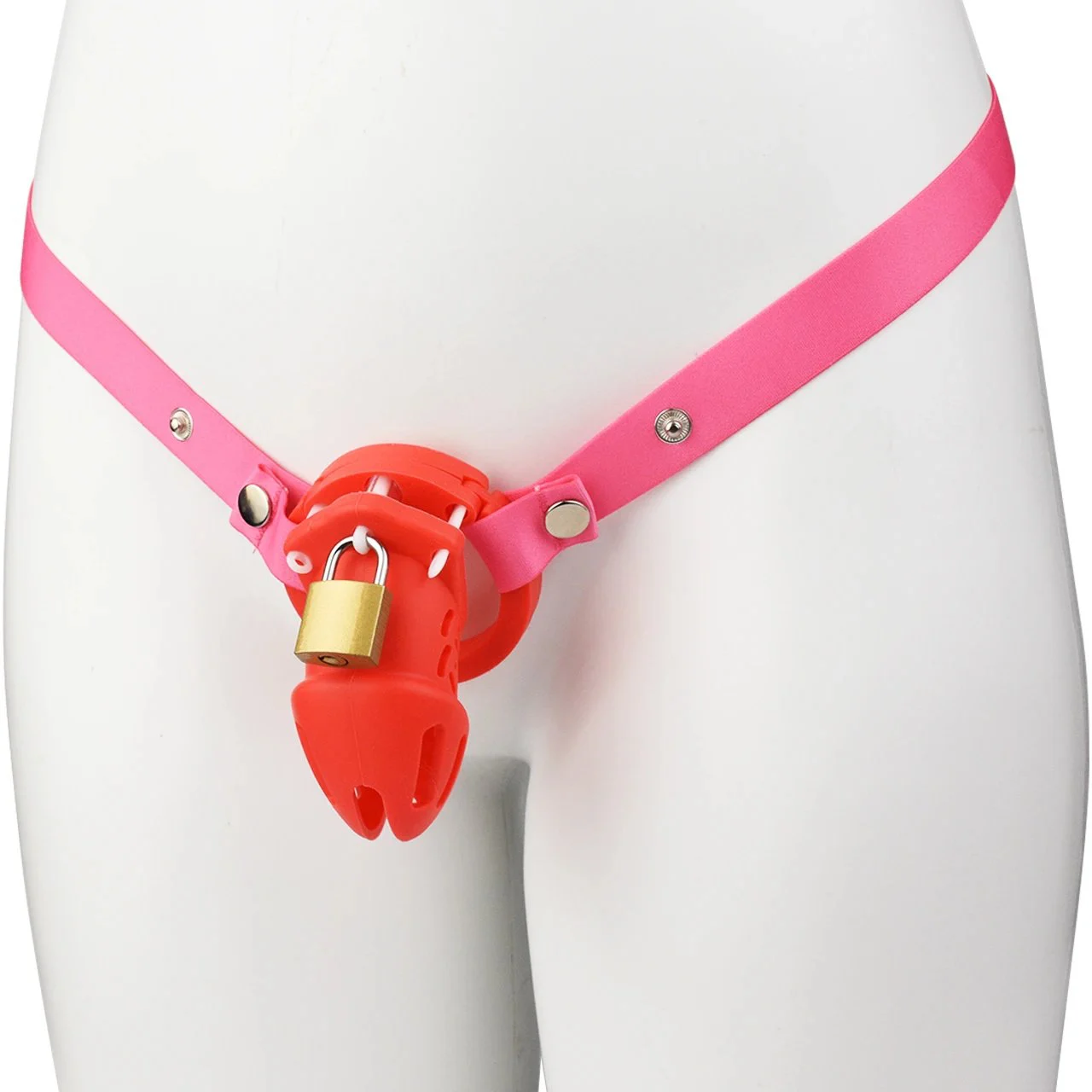 Male Chastity Device with Waist Belt Tools Bondage Sex for Couple Gay