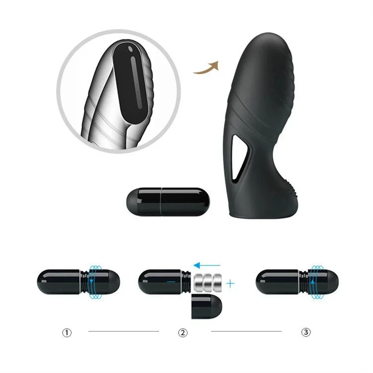 Sex Toy Vibrating Finger Sleeve Female Masturbator Finger Sleeve Vibrator G Spot Orgasm Massage Clit