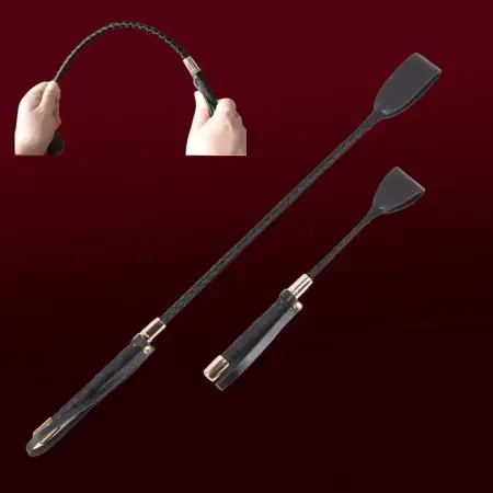 Adult Couple Leather Slapper Spanking Paddle for Sexual Play