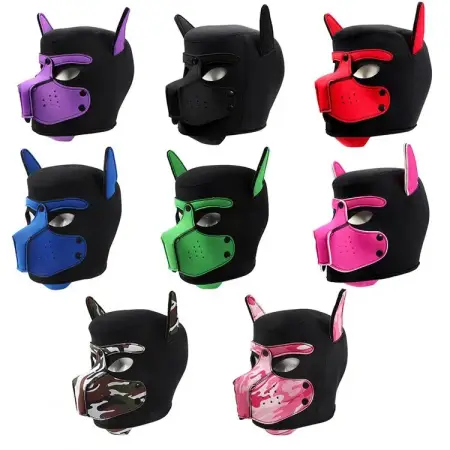 Adult Game Cosplay Bondage Fetish Dog Mask Sex Toys for Couples