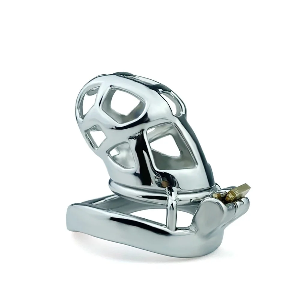 Male Chastity Device cock cages Cobra Series Metal Stainless Steel Male Chastity Lock Sex Cage Penis Lock For Men