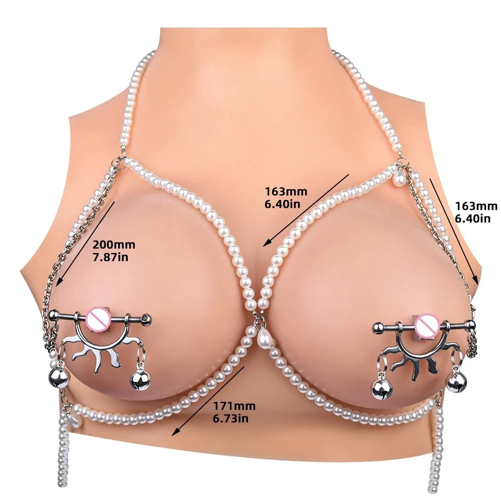 Pairs of Nipple Clamps Breast Clips Bondage Sex Toys for Couples Stainless Steel Tools
