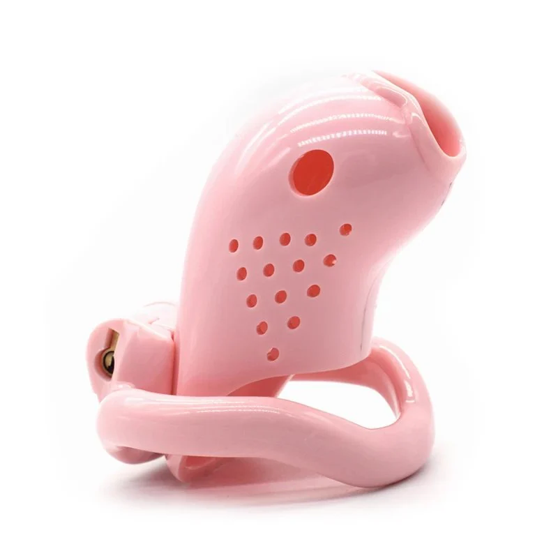 Male Chastity Resin Chastity Lock Adult Products Sm Appeal Chastity Cage Transparent Black Pink Sissy Chastity Cage