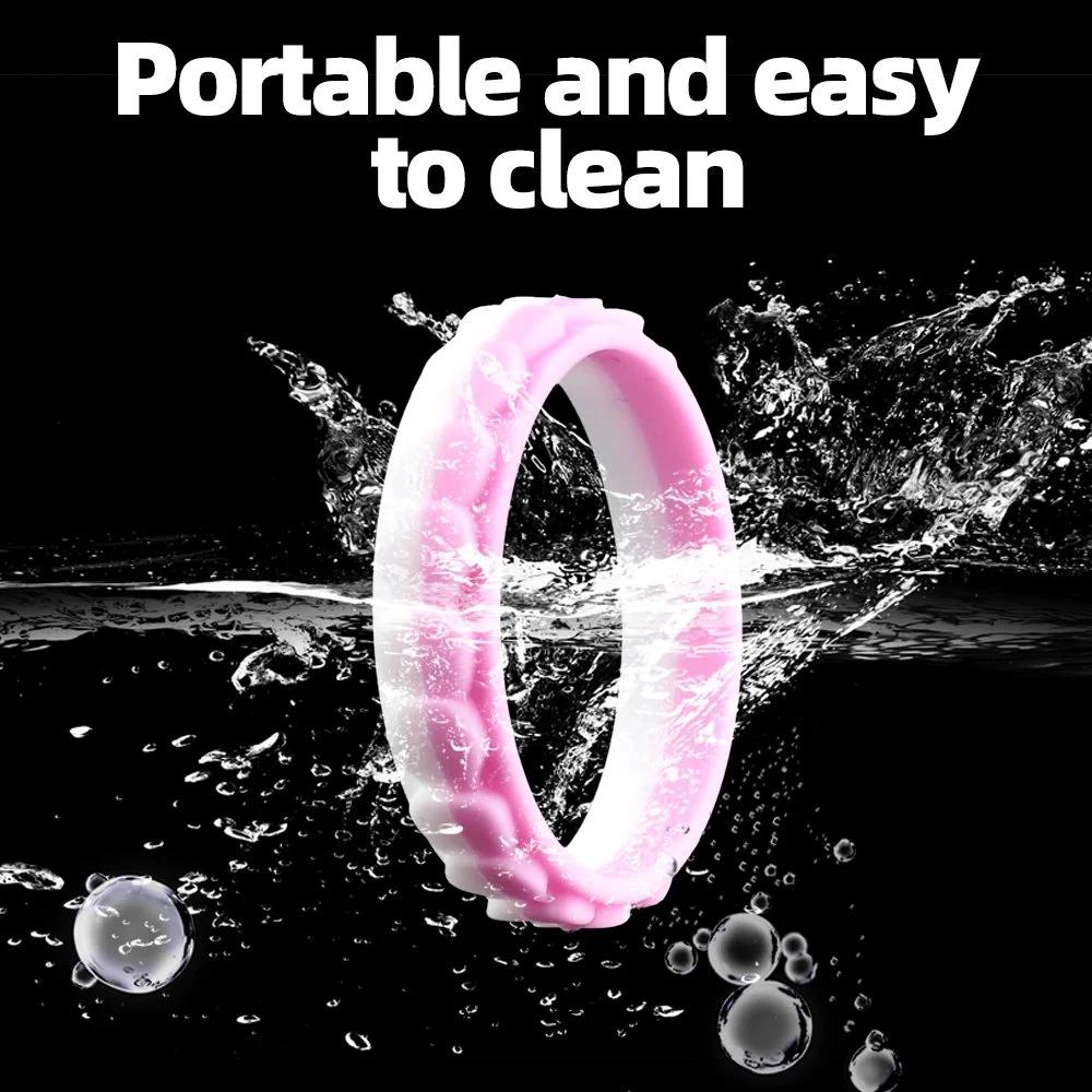 New Male Longer Harder Stronger Erection Cock Ring Silicone Device for Sex Men Erection Enhancing and Orgasm Sex Toy