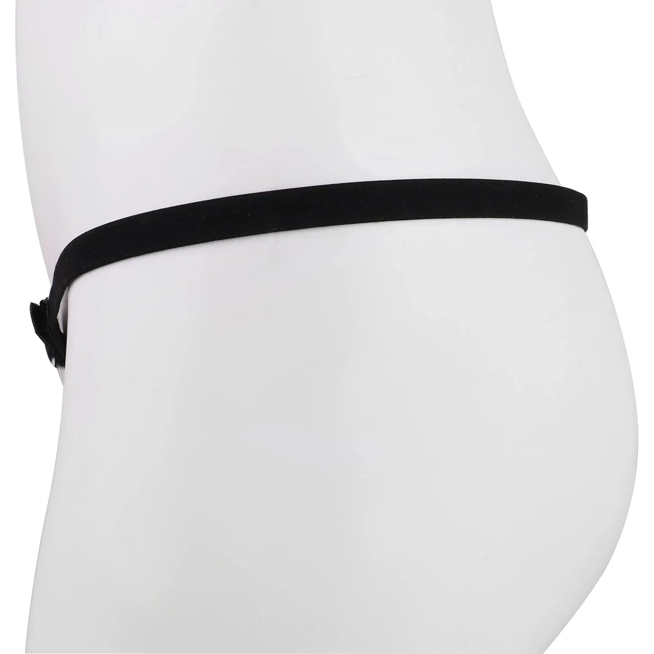 PU Artificial Leather + Rubber Band Adjustable Wearable Cock Cage Hollow Strap on Harness Strapon Adult Sex Toys