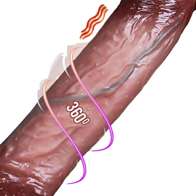 Realistic Dildos for Adults G-Spot Multi-Function Vibrator with Real Touch Feeling Soft Silicone Dildo for Women