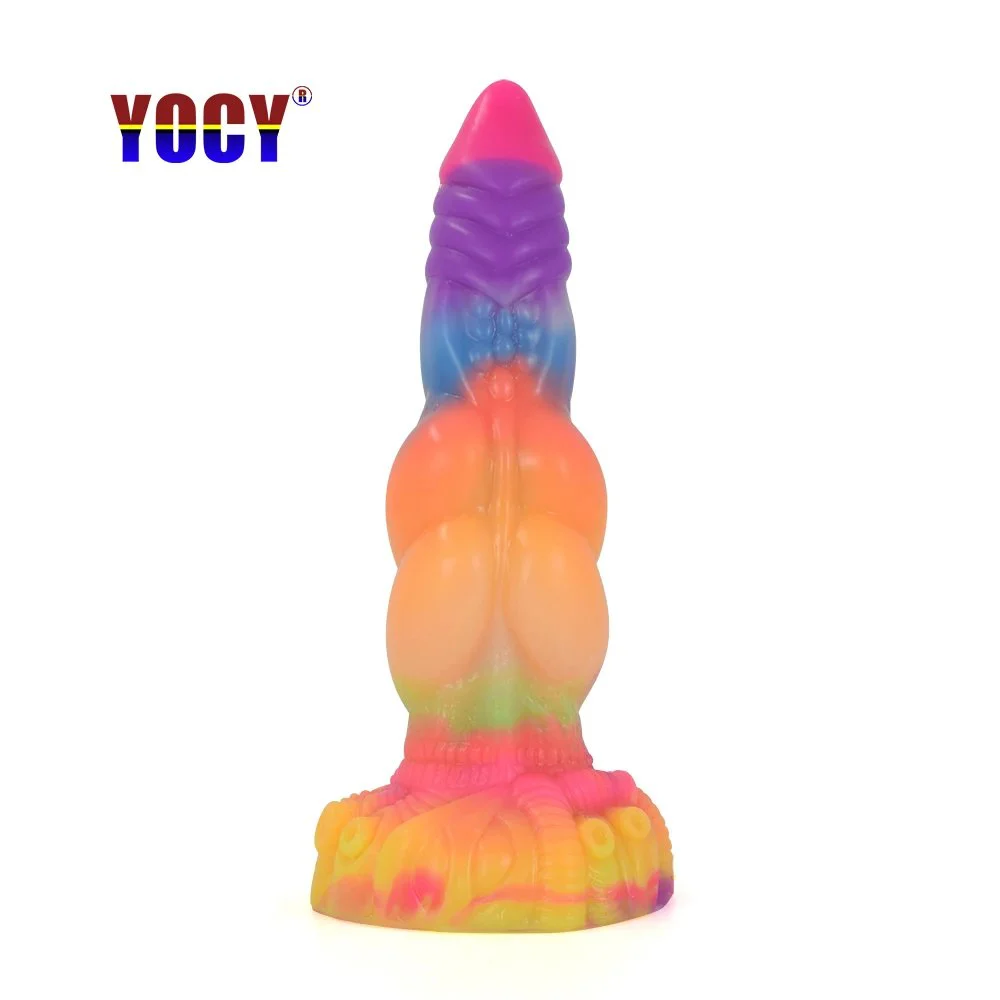Glowing Unique Sex Toys Big Large Cock Penis Realistic Dildos for Men Gay Men