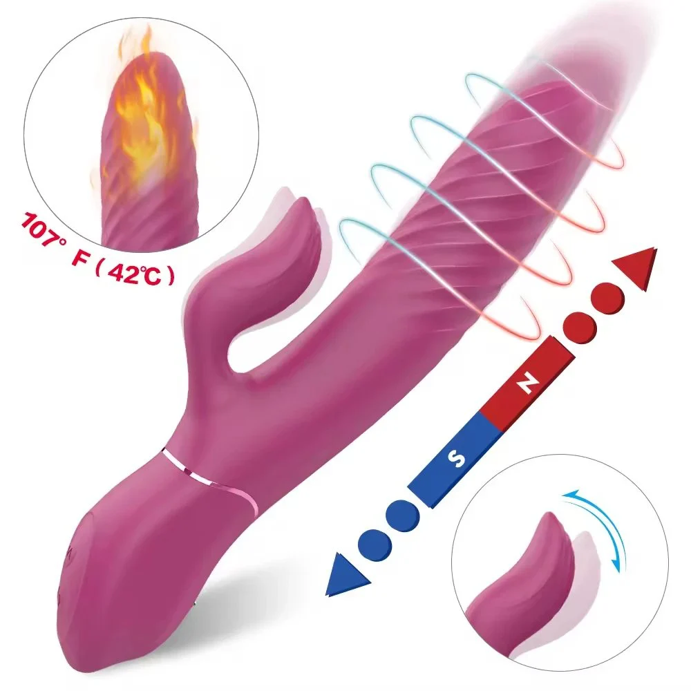 Silicone G Spot Clitoral Stimulator Girls Masturbation Adult Toys Vibrator For Women Use