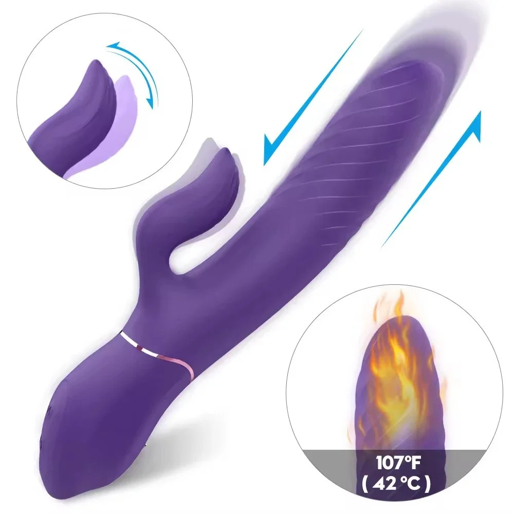 Silicone G Spot Clitoral Stimulator Girls Masturbation Adult Toys Vibrator For Women Use