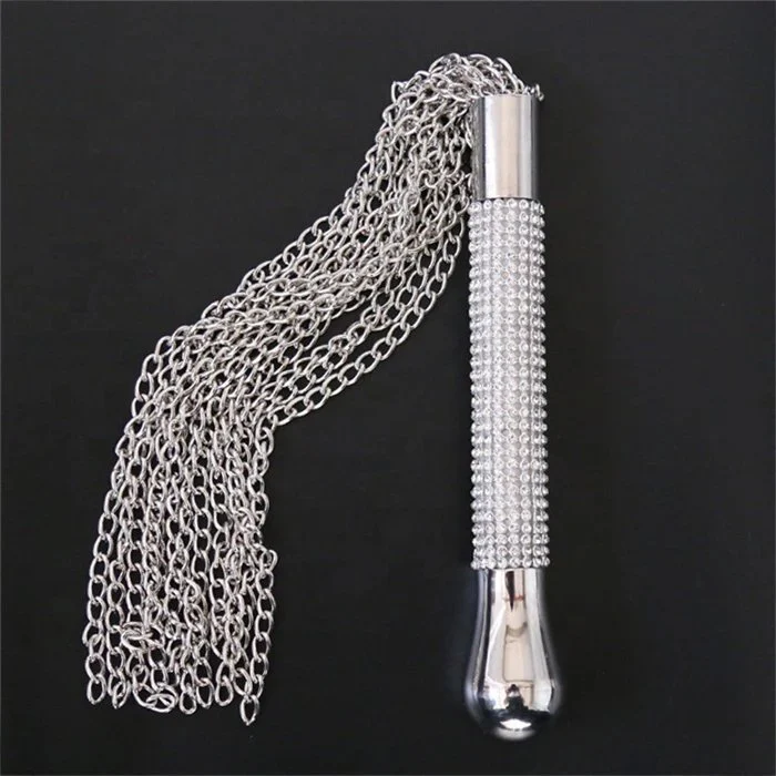 Adult Fetish Sex Toy Metal Whip and Flogger Paddles for Couples