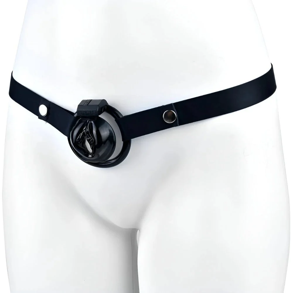 Resin Butterfly Male Chastity Cage Device Sex Toys for Men with Coded Lock Belt and Ring