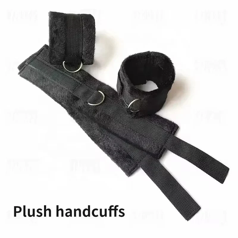 Plush Hand Cuffs Adult Bondage Restraints Soft Slave Bed Bondage Gear Sex Toys Couples Women
