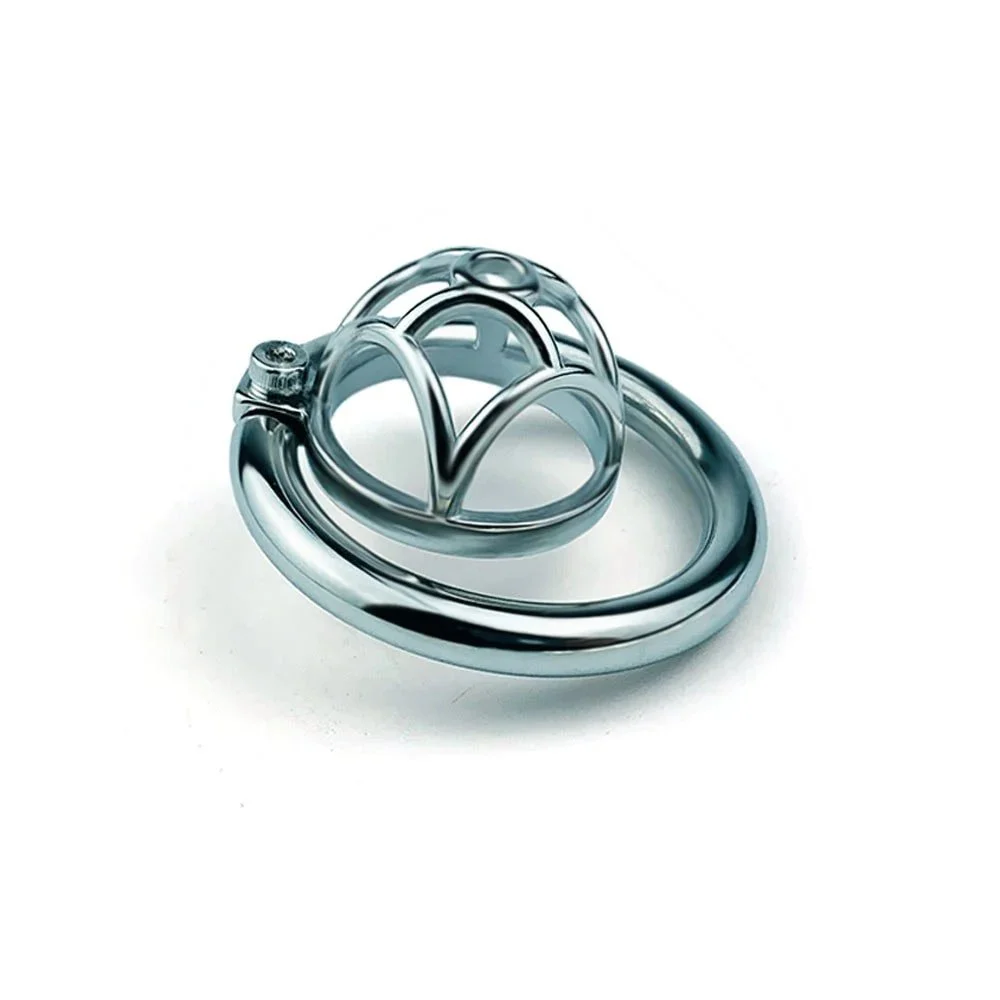 Raptor Stainless Steel Chastity Lock Male Screw Version Lightweight Birdcage Standard Hollow Chastity Lock Sex Cage