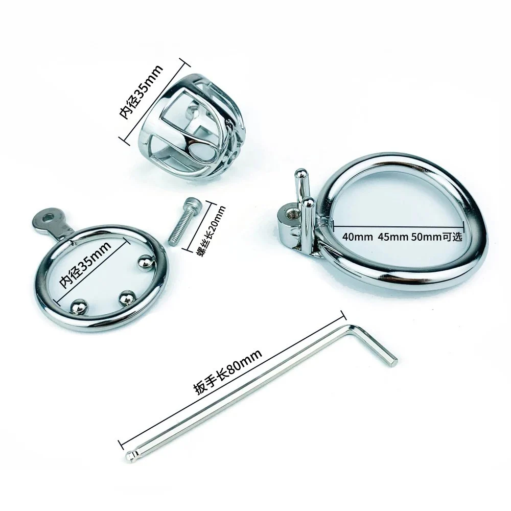 Cobra Male Chastity Device with Anti-falling Ring and Catheter for Penis Exercise Bondage Restraint Cage Chastity Devices