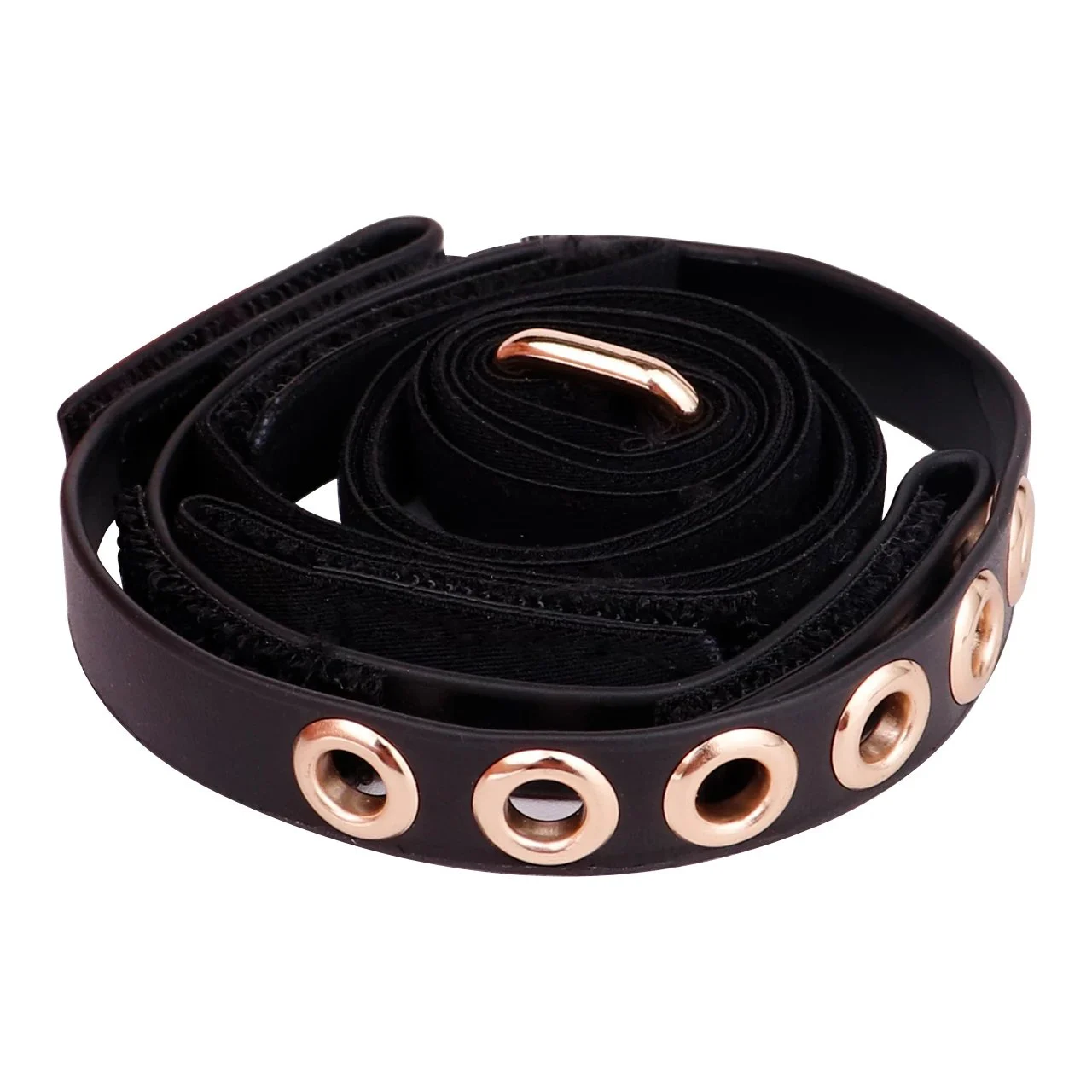 PU Artificial Leather + Rubber Band Adjustable Wearable Cock Cage Hollow Strap on Harness Strapon Adult Sex Toys