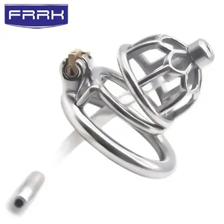 Total High 52mm 304 Stainless Steel Chastity Belt Cock Cage Sex Toys SM Male Chastity Device Cage Chastity