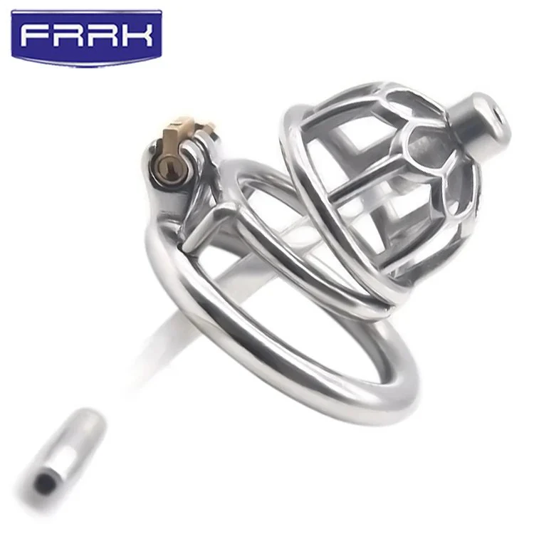 Total High 52mm 304 Stainless Steel Chastity Belt Cock Cage Sex Toys SM Male Chastity Device Cage Chastity