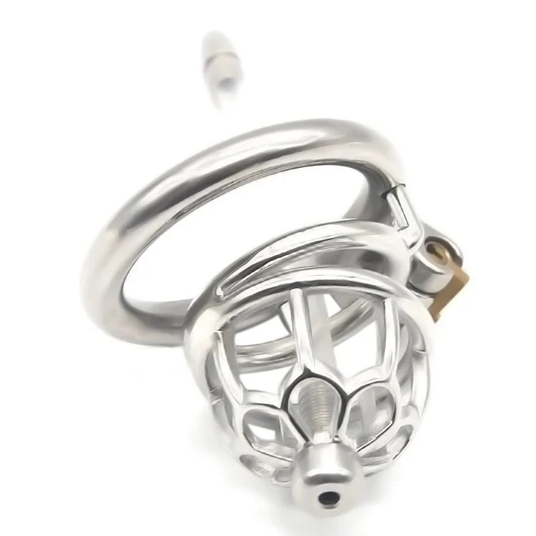 Total High 52mm 304 Stainless Steel Chastity Belt Cock Cage Sex Toys SM Male Chastity Device Cage Chastity