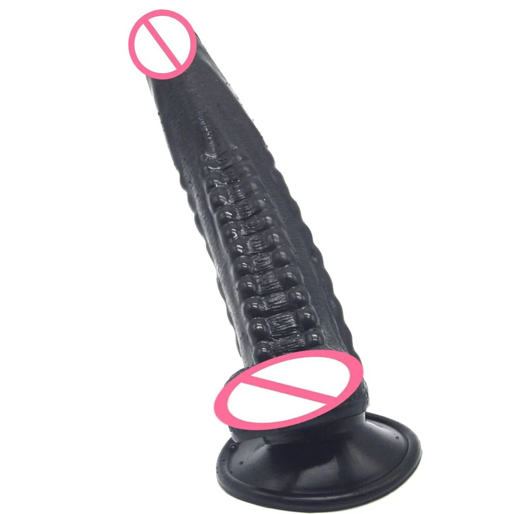 Sex Shop High Quality G-spot Dildo Silicone Artifical Penis Realistic with Ball for Women Pussy and Anal Bdsm Sex Toys