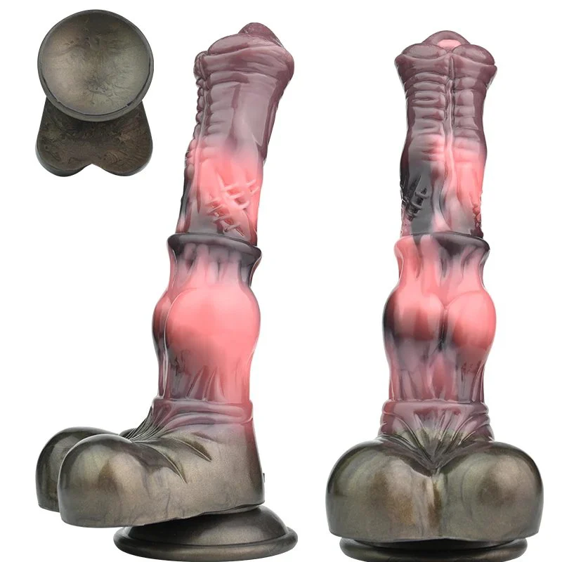 Realistic Horse Dildo Silicone Huge Long Dildo for Anal Stimulation G-Spot Penis Cock With Sucker Adult Sex Toys